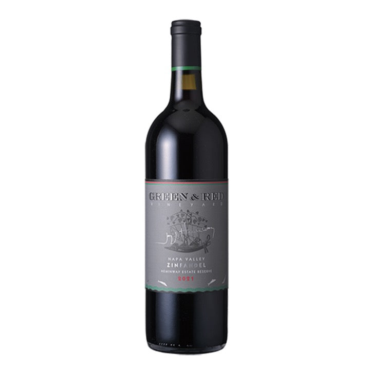 グリーン＆レッド ヴィンヤード ジンファンデル へミンウェイ・エステート・リザーヴ ナパ・ヴァレー 2021 / Green & Red Vineyard Zinfandel Heminway Estate Reserve Napa Valley 2021